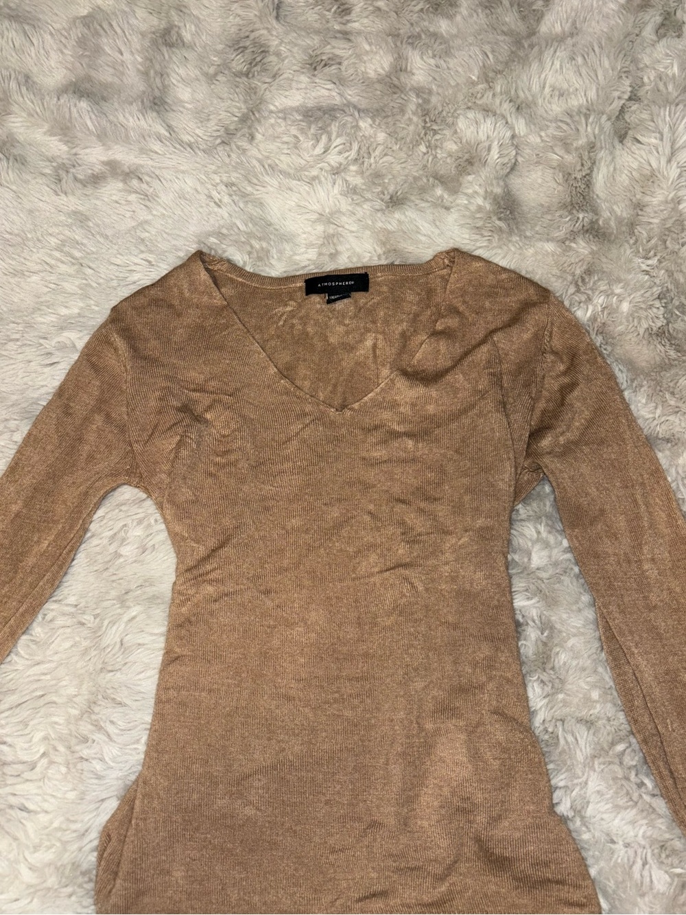 Tan long sleeve